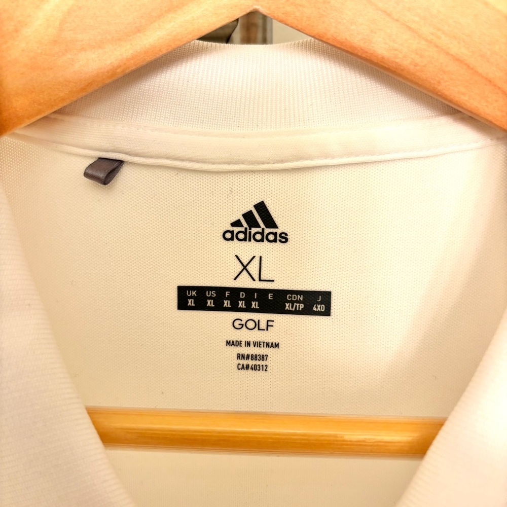 Pebble Beach US Open Mens Crisp White Polo Size XL Golf Preppy Timeless Classic - Picture 2 of 13